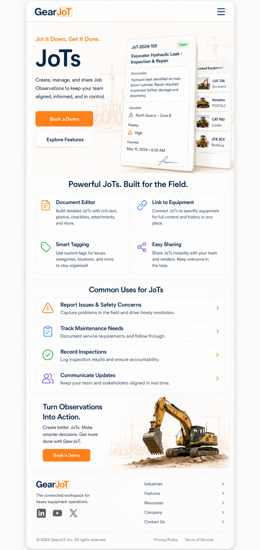 gearjot_mobile_app_overview
